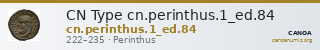 CN Type cn.perinthus.1_ed.84 — CANOA