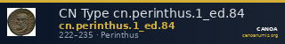 CN Type cn.perinthus.1_ed.84 — CANOA