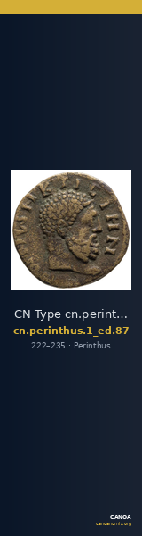 CN Type cn.perinthus.1_ed.87 — CANOA