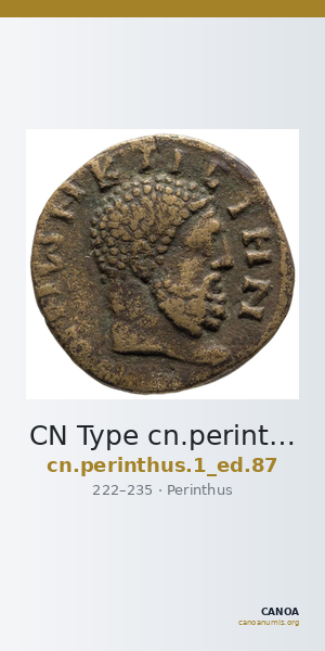 CN Type cn.perinthus.1_ed.87 — CANOA
