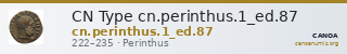 CN Type cn.perinthus.1_ed.87 — CANOA