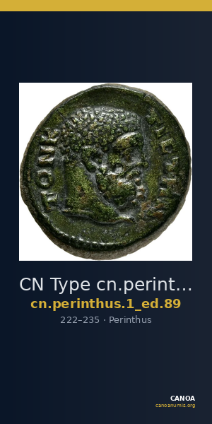 CN Type cn.perinthus.1_ed.89 — CANOA