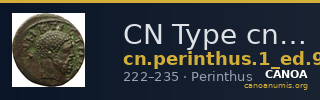 CN Type cn.perinthus.1_ed.91 — CANOA