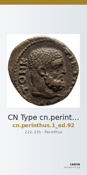 CN Type cn.perinthus.1_ed.92 — CANOA