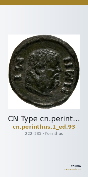 CN Type cn.perinthus.1_ed.93 — CANOA