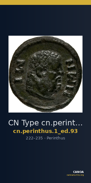 CN Type cn.perinthus.1_ed.93 — CANOA