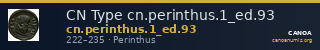 CN Type cn.perinthus.1_ed.93 — CANOA