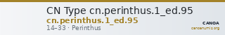 CN Type cn.perinthus.1_ed.95 — CANOA
