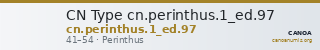 CN Type cn.perinthus.1_ed.97 — CANOA