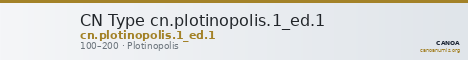 CN Type cn.plotinopolis.1_ed.1 — CANOA