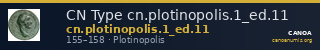 CN Type cn.plotinopolis.1_ed.11 — CANOA
