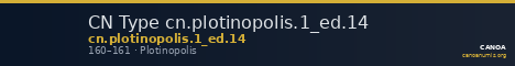 CN Type cn.plotinopolis.1_ed.14 — CANOA