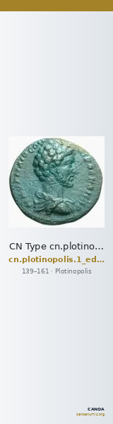 CN Type cn.plotinopolis.1_ed.20 — CANOA