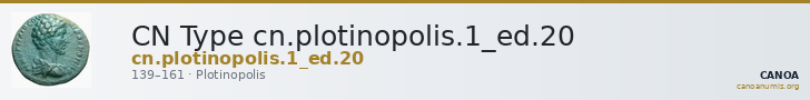 CN Type cn.plotinopolis.1_ed.20 — CANOA