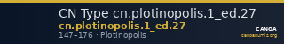 CN Type cn.plotinopolis.1_ed.27 — CANOA