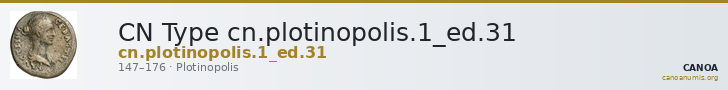 CN Type cn.plotinopolis.1_ed.31 — CANOA