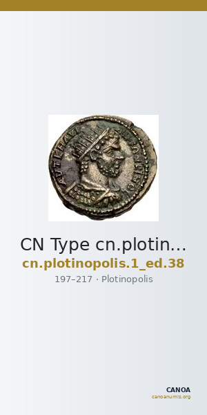 CN Type cn.plotinopolis.1_ed.38 — CANOA