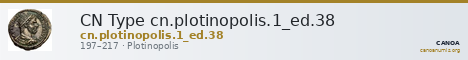 CN Type cn.plotinopolis.1_ed.38 — CANOA