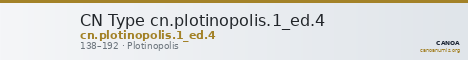 CN Type cn.plotinopolis.1_ed.4 — CANOA