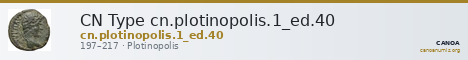 CN Type cn.plotinopolis.1_ed.40 — CANOA