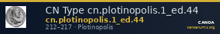 CN Type cn.plotinopolis.1_ed.44 — CANOA