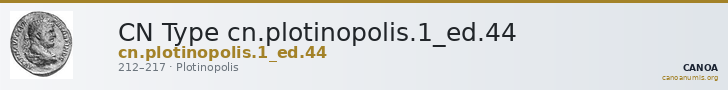 CN Type cn.plotinopolis.1_ed.44 — CANOA
