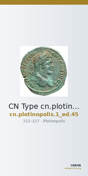 CN Type cn.plotinopolis.1_ed.45 — CANOA