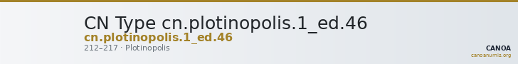 CN Type cn.plotinopolis.1_ed.46 — CANOA