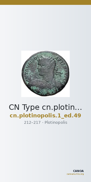 CN Type cn.plotinopolis.1_ed.49 — CANOA