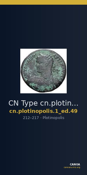CN Type cn.plotinopolis.1_ed.49 — CANOA