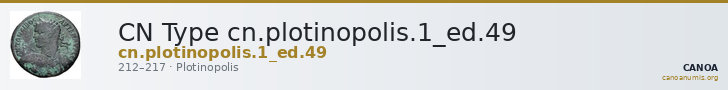 CN Type cn.plotinopolis.1_ed.49 — CANOA