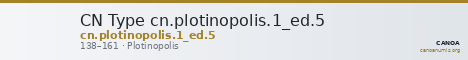 CN Type cn.plotinopolis.1_ed.5 — CANOA