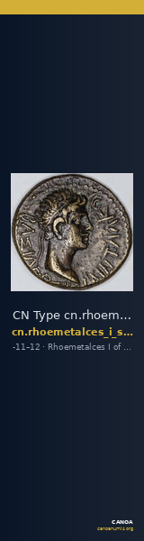 CN Type cn.rhoemetalces_i_sapaean_thrace.1_ed.10 — CANOA