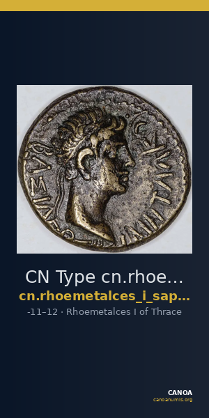 CN Type cn.rhoemetalces_i_sapaean_thrace.1_ed.10 — CANOA