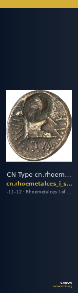 CN Type cn.rhoemetalces_i_sapaean_thrace.1_ed.12 — CANOA