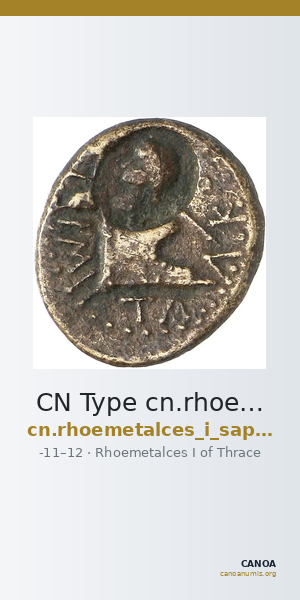 CN Type cn.rhoemetalces_i_sapaean_thrace.1_ed.12 — CANOA