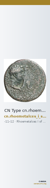 CN Type cn.rhoemetalces_i_sapaean_thrace.1_ed.4 — CANOA