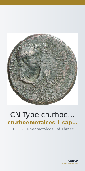 CN Type cn.rhoemetalces_i_sapaean_thrace.1_ed.4 — CANOA