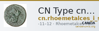 CN Type cn.rhoemetalces_i_sapaean_thrace.1_ed.5 — CANOA