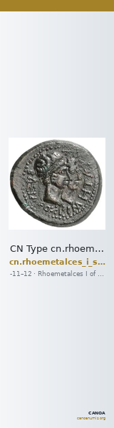 CN Type cn.rhoemetalces_i_sapaean_thrace.1_ed.6 — CANOA
