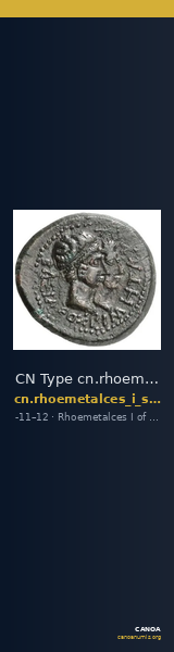 CN Type cn.rhoemetalces_i_sapaean_thrace.1_ed.6 — CANOA