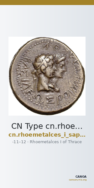 CN Type cn.rhoemetalces_i_sapaean_thrace.1_ed.7 — CANOA