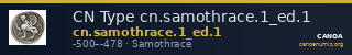 CN Type cn.samothrace.1_ed.1 — CANOA