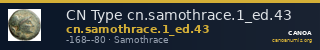 CN Type cn.samothrace.1_ed.43 — CANOA