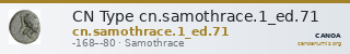 CN Type cn.samothrace.1_ed.71 — CANOA