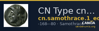 CN Type cn.samothrace.1_ed.76 — CANOA