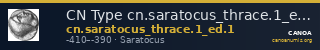 CN Type cn.saratocus_thrace.1_ed.1 — CANOA