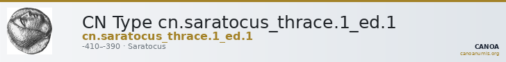 CN Type cn.saratocus_thrace.1_ed.1 — CANOA