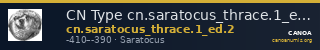 CN Type cn.saratocus_thrace.1_ed.2 — CANOA