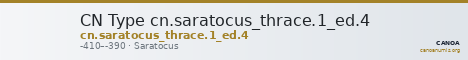 CN Type cn.saratocus_thrace.1_ed.4 — CANOA